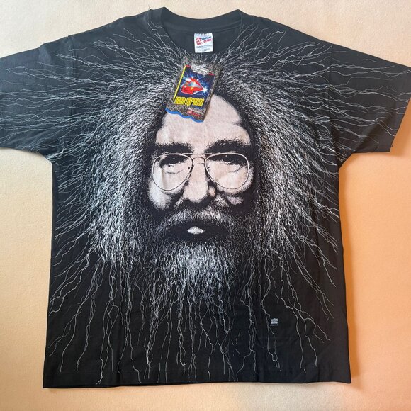 NEW/Old Stock - VINTAGE 1993 Winterland Productions JERRY GARCIA t-shirt size XL